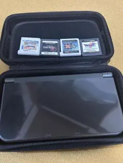 美品Newニンテンドー3DS LL メタリックブラック