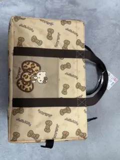 ハローキティ 保冷保温機能付きレジカゴバッグ レオパード柄