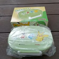【非売品】ポケモン お弁当箱 緑色【新品未使用】
