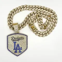 大谷翔平 Dodgers LA アイスキューバンチェーン ネックレス
