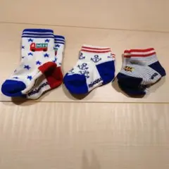 ミキハウス靴下3足セット