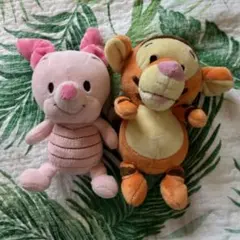 【美品】ディズニー　くまのプーさん ピグレット　ティガー　ぬいぐるみ