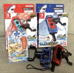 美品　スイッチ用ソフト　釣りスピリッツ　釣って遊べる水族館　サオコン2個セット