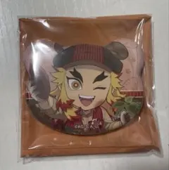 鬼滅の刃 ufotableCafe 実りの秋まつり くま缶バッジ 煉獄杏寿郎①