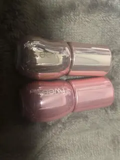 fwee 3Dボリューミンググロス 2個セット リップグロス ピーチ、ヨーグルト