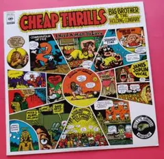 【美品 LP】ジャニス・ジョプリン,ビッグ・ブラザー&HD/チープ・スリル