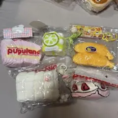 にゃんにゃんにゃんこ フルーツタイニーマスコット ぬいぐるみセット