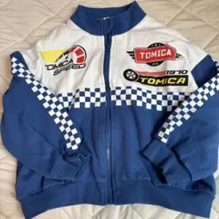 TOMICA トミカ ジップアップジャケット ブルー