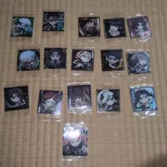 NARUTOウエハース　デフォルメシール16種類セット