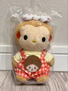 【正規品】新品 ハローキティ×モンチッチ タミー 手のひらサイズ コラボ第2弾