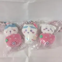 ちいかわMINISOメイソウ うさぎ サンリオコラボ2種類マスコットセット