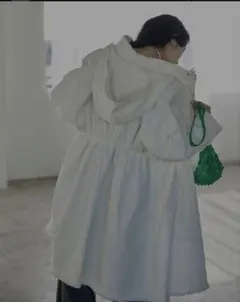 大人気　アメリビンテージ　デニム　マウンテンデニムコート　ホワイトS デニム