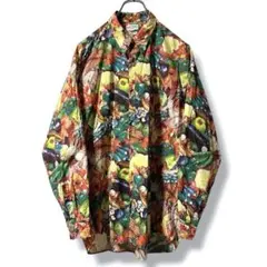 希少♦️アメリカンジャケット期♦️Paul Smith LONDON シャツ 野菜柄