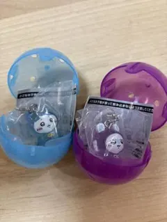 ちいかわ　めじるしアクセサリー3 ハチワレ　モモンガ　ガシャポン