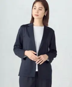 ☆ COMME CA ISM タイプライター　ジャージ　テーラードジャケット 9