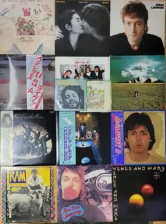レコードまとめ売り 12枚 ポール・マッカートニー ジョン・レノン
