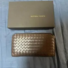 ELETTO 本革 編み込み 長財布(キャメル) - メルカリ