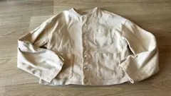 AURALEE SUPER HEAVY COTTON RIB CARDIGAN