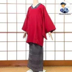 A59愛華 着物 夏着物コート 道行 紗波模様 正絹 - メルカリ