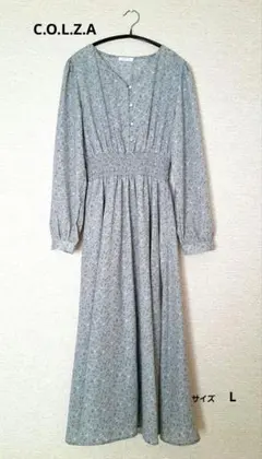 C.O.L.Z.A 花柄ロングワンピース