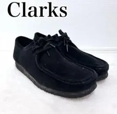 最終値下❗️Clarks Wallabee モカシン ブーツ ブラック UK8.5