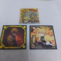 【善逸】鬼滅の刃シール列伝5&ビックリマンチョコ　3種セット