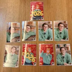 ボンボンTV よっち　ブロマイド　お正月　冬服　7種類　９枚セット　L版