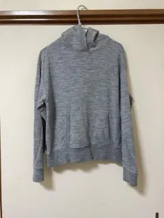 ICEBREAKER メリノウール パーカー S グレー realfreece