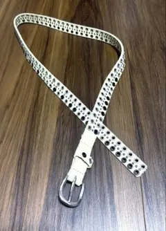 DIESEL ホワイト ベルト レディース
