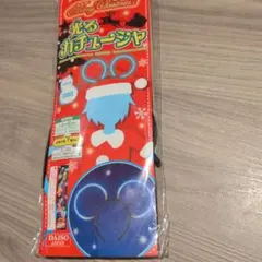 DAISO 光るカチューシャ ブルー クリスマス