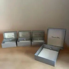 【空き箱】Christian Dior ギフトボックス 4個セット