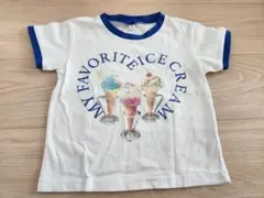 アイスクリーム グラフィック Tシャツ 110