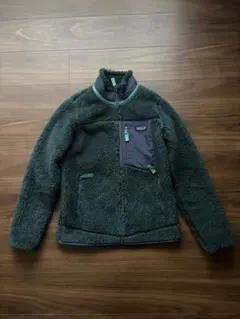 Patagonia クラシック・レトロX・ジャケット フリースS ダークグリーン
