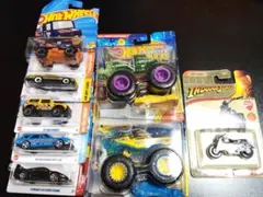 ホットウィール7台+マッチボックス1台セット　まとめ売り　未開封のサムネイル