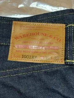 希少 別注ブラックデニム WAREHOUSE & CO. 1001XX - メルカリ