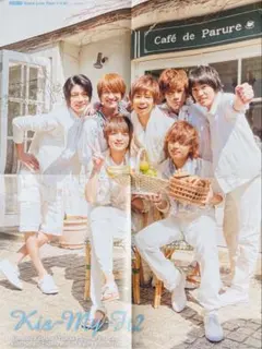 4587 Kis-My-Ft2 KAT-TUN ピンナップポスター 切り抜き