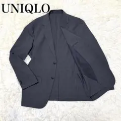 【未使用品】ユニクロ 感動ジャケット XL ダークグレー 2024 ストレッチ