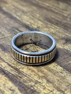 ナバホ族 Bruce Morgan ブルースモーガン 14K 925 バングル - メルカリ