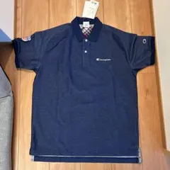 Champion ポロシャツ C3-RG304 ネイビー L