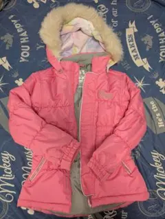 RESEEDA ピンク ダウンジャケット 140