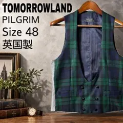 2026年最新】TOMORROWLAND 柄・デザイン：チェック メンズ ベストの