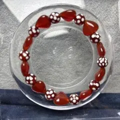 カーネリアン♡+満天天珠ブレス　9-188