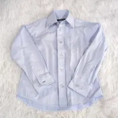 V.O.W.W. キッズ　ブルーシャツ　110サイズ　卒園式　入学式　訳あり