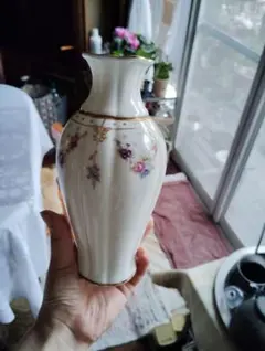 希少品♡ロイヤルクラウンダービー　ロイヤルアントワネット　花瓶　アンティーク ロイヤルアントワネット ティーカップ＆ソーサー(225ml