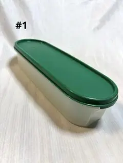 新品　Tupperware mmスーパーオーバル　楕円 タッパーウェア MM楕円#1 スーパーオーバル#4 蓋ベージュ