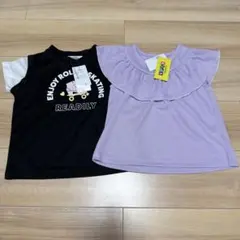 新品 タグ付き 110cm 半袖 Tシャツ 2枚セット