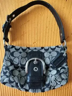 Coach ショルダーバッグ ブラック/グレー