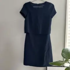 ZARA フォーマル　半袖 ひざ丈ワンピース