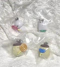 バンダイ お文具といっしょ カプセルトイ 4種セット