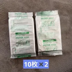 intax mini チェキ インスタントフィルム 10枚✖️2 20枚